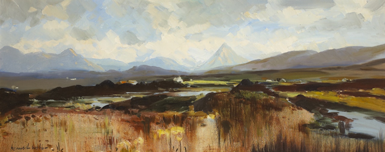 BOG, BLOODY FORELAND, DONEGAL by Kenneth Webb