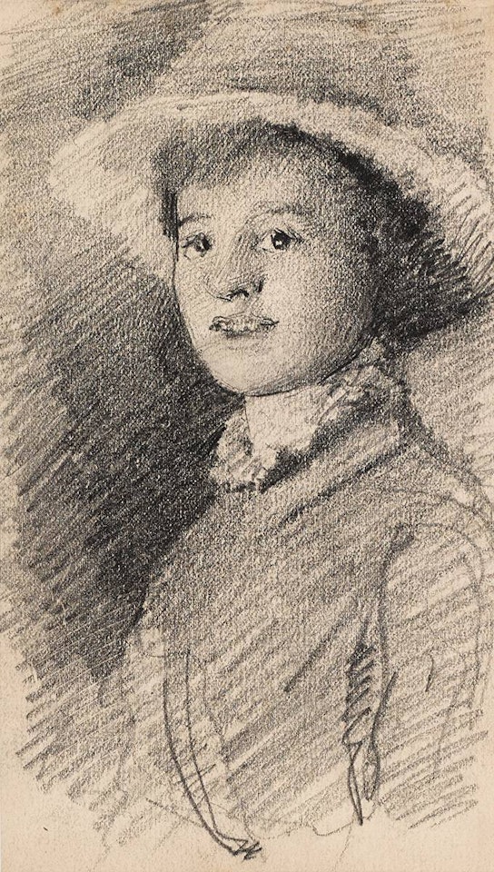 PORTRAIT OF A YOUNG GIRL by John Butler Yeats