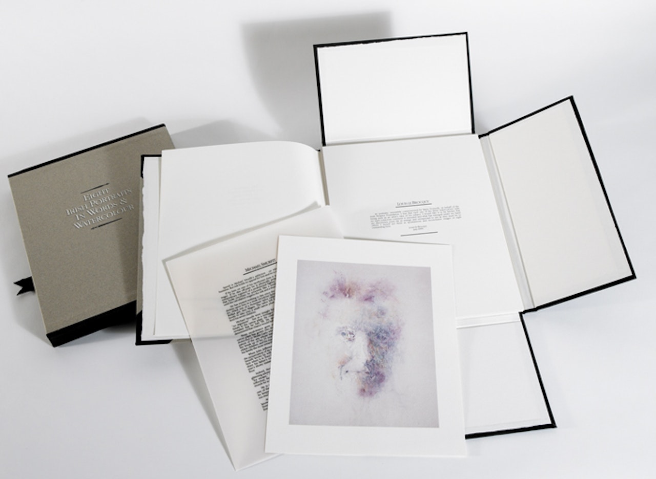 EIGHT IRISH PORTRAITS IN WORDS AND WATERCOLOUR by Louis Le Brocquy