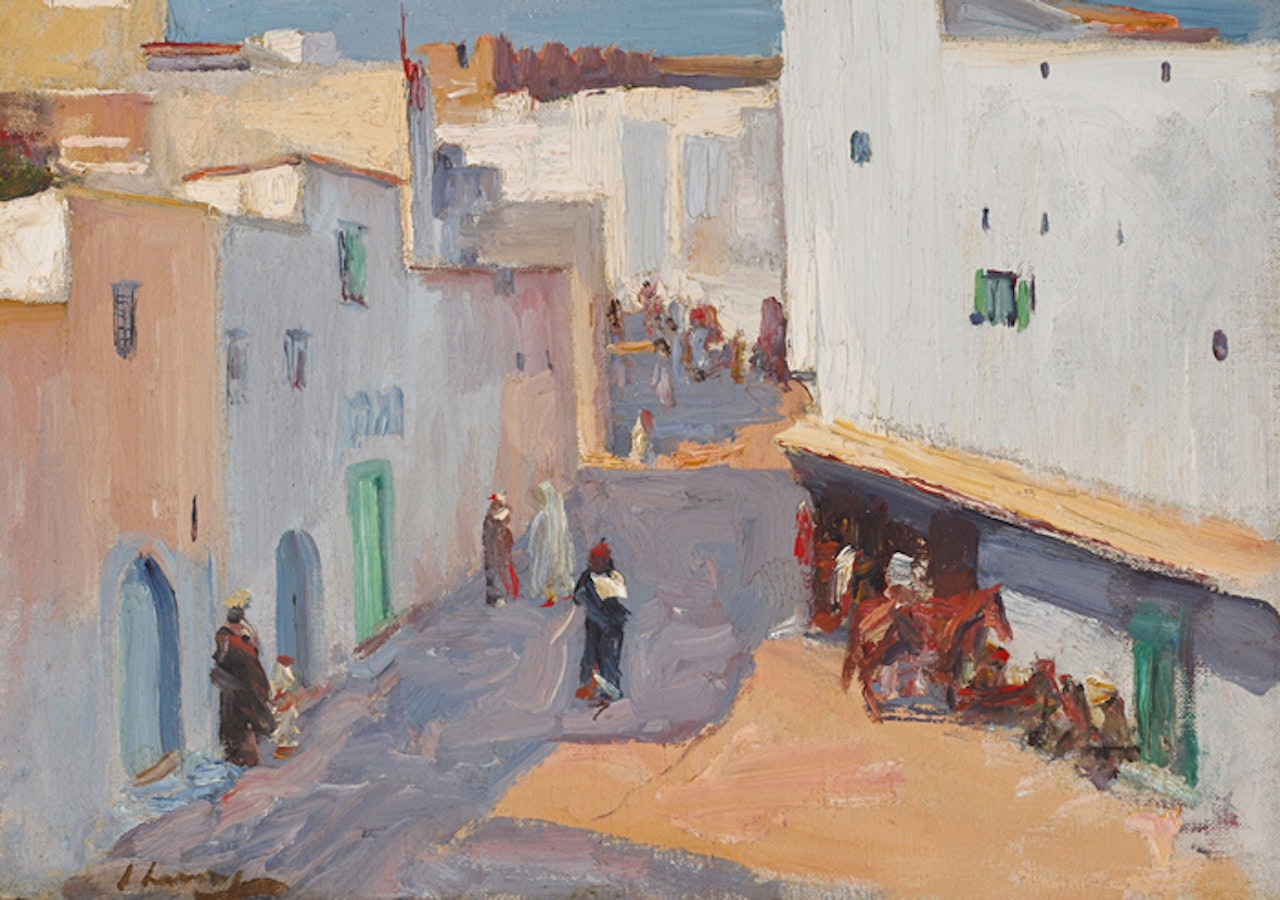 A STREET IN TANGIER by John Lavery