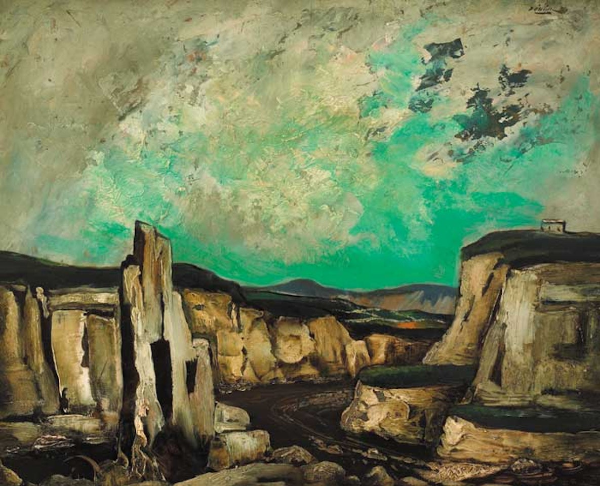 LANDSCAPE WITH ROCK FORMS by Daniel O'Neill