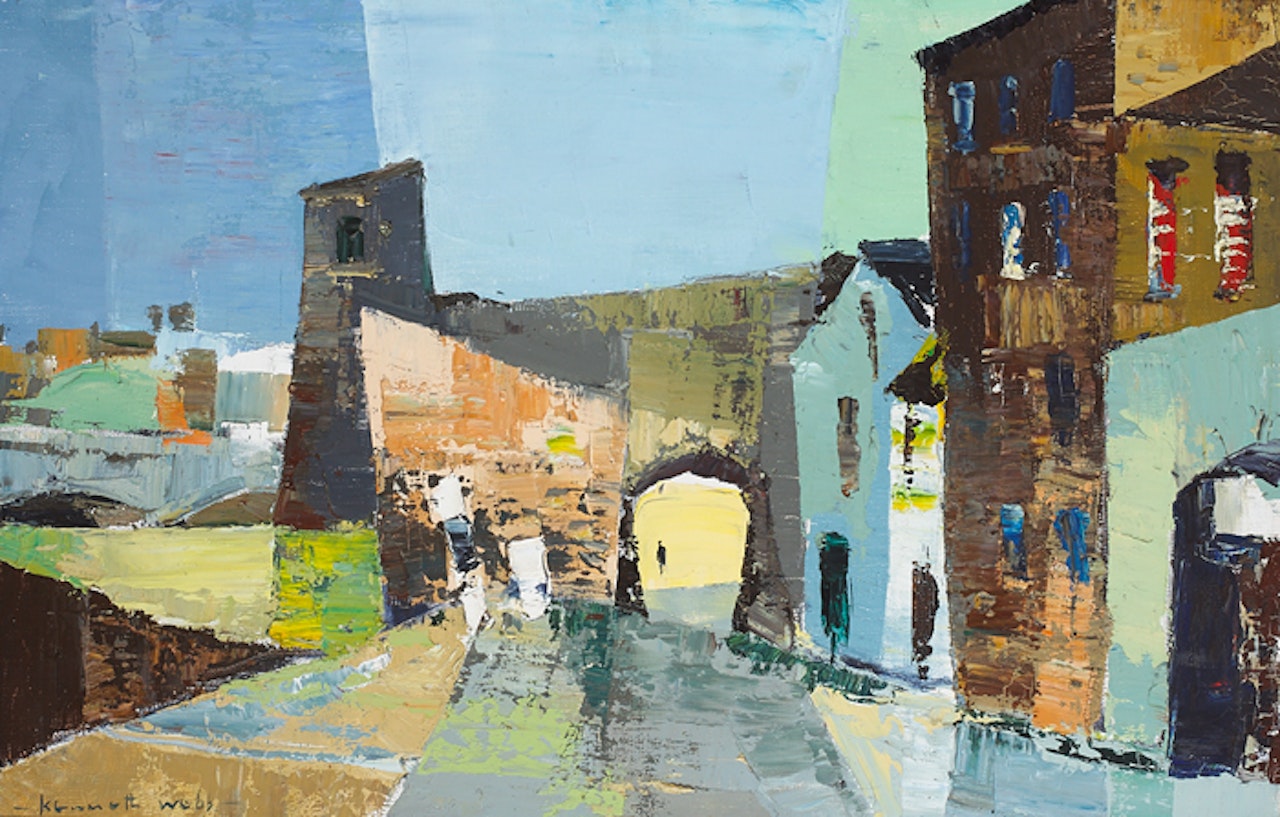 SPANISH GATE, GALWAY by Kenneth Webb