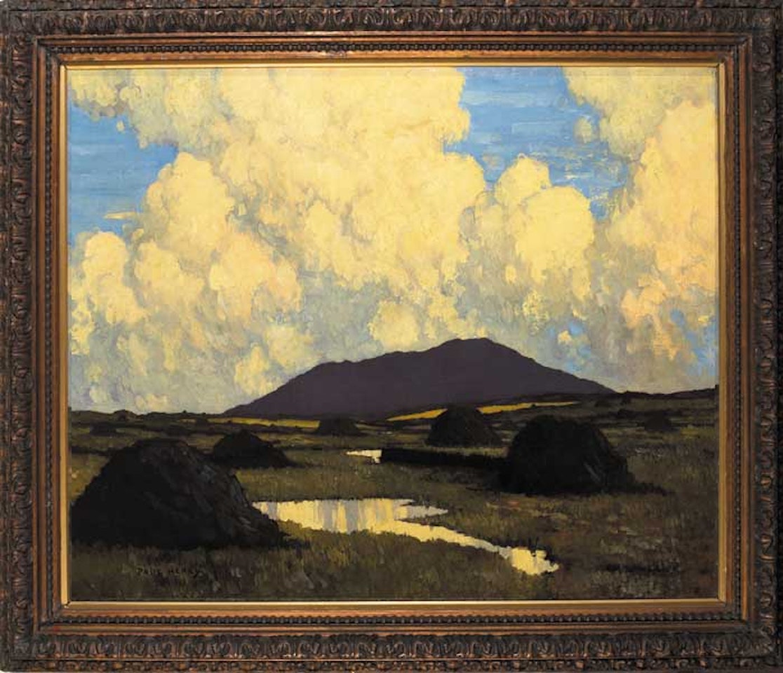 THE BOG AT EVENING by Paul Henry