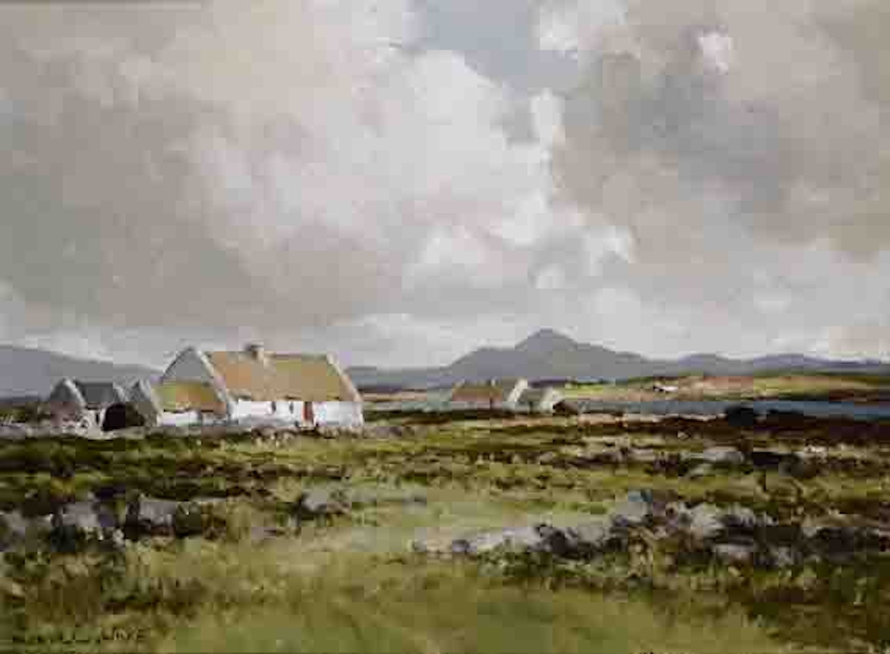 CONNEMARA LANDSCAPE by Maurice Canning Wilks