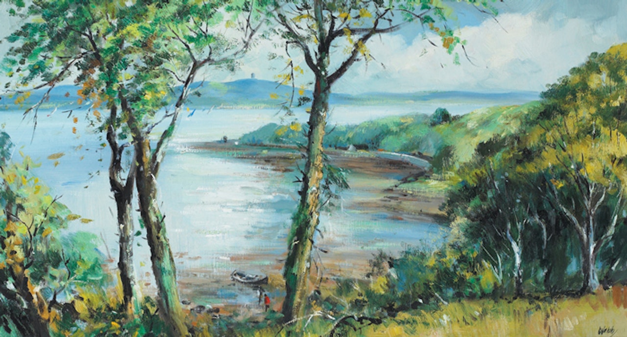 SCRABO FROM MOUNT STEWART, COUNTY DOWN by Kenneth Webb