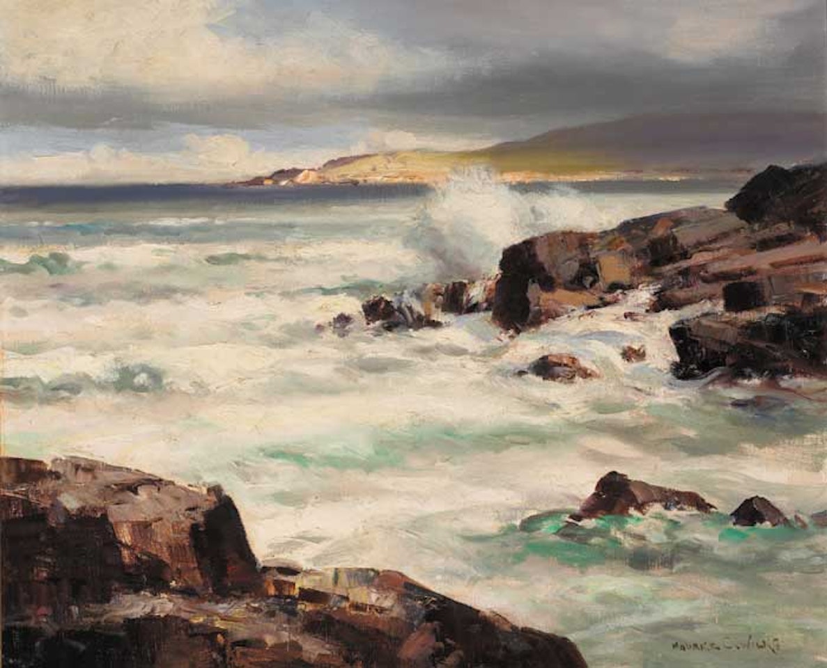 ON THE ATLANTIC DRIVE, COUNTY DONEGAL by Maurice Canning Wilks
