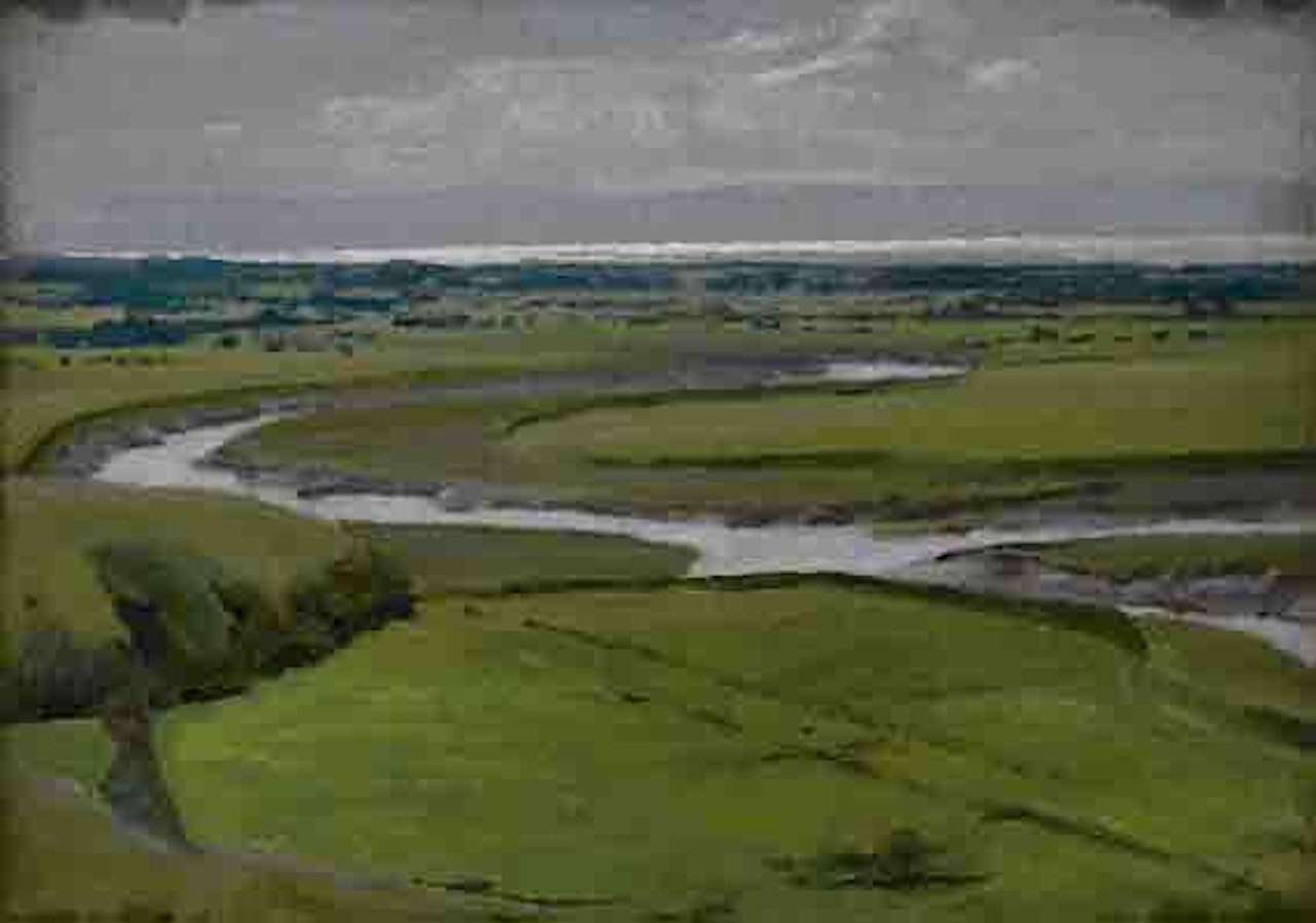 DONEGAL BAY FROM THE RIDGE, COUNTY DONEGAL by Maurice Canning Wilks