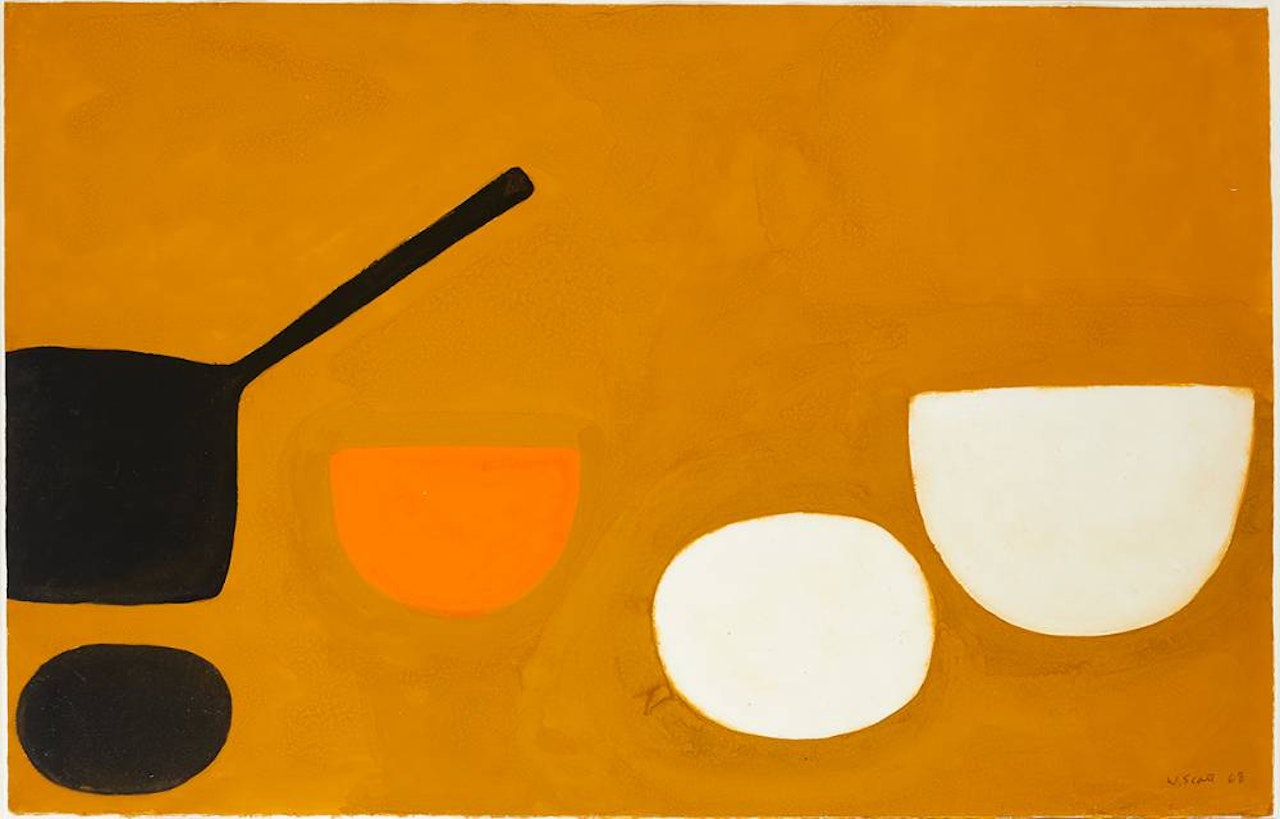 STILL LIFE WITH SAUCEPAN by William Scott