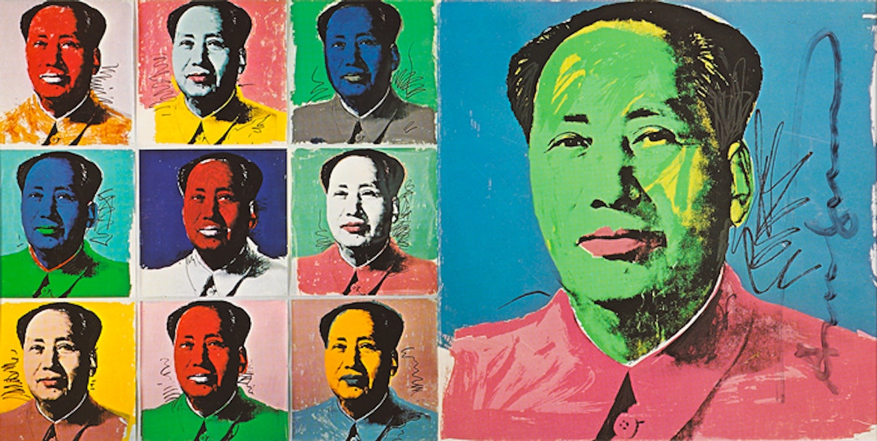 MAO INVITATION by Andy Warhol