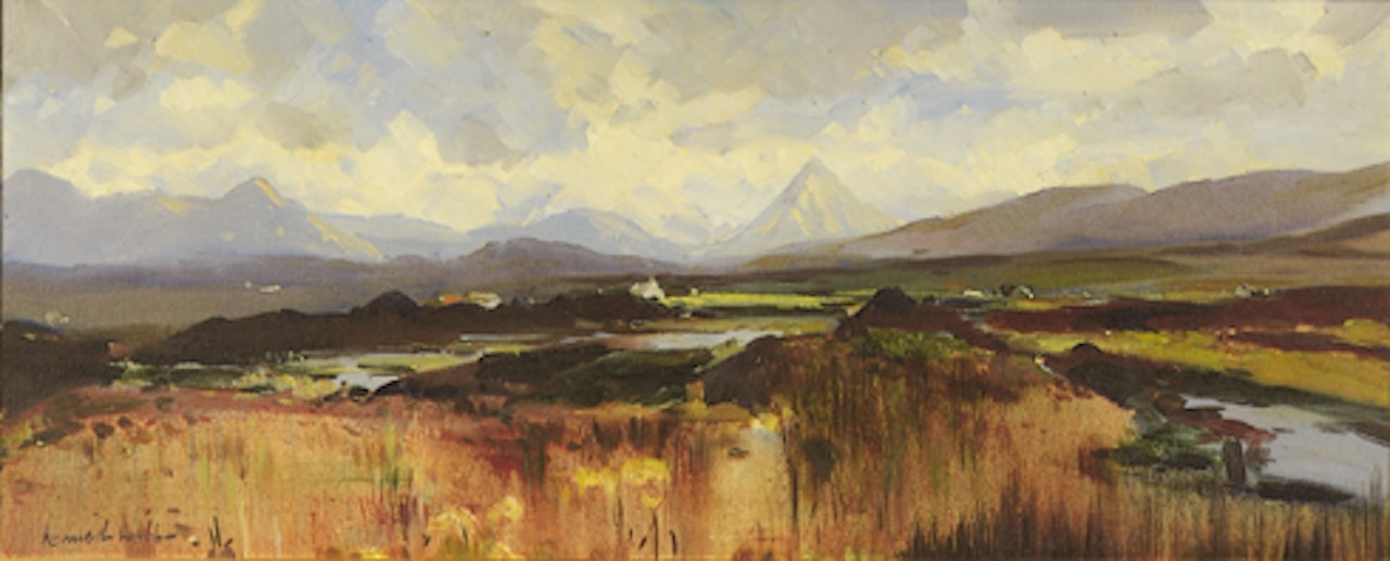 BOG, BLOODY FORELAND, IRELAND by Kenneth Webb