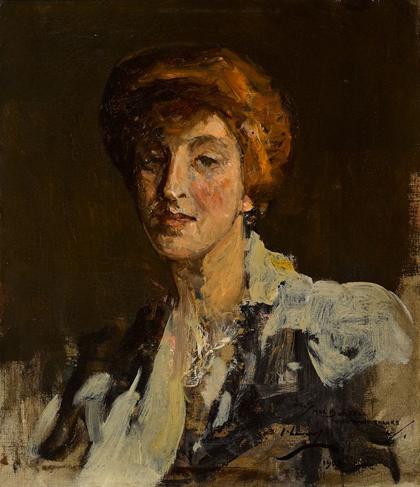 THE HON. MRS BURRELL by John Lavery