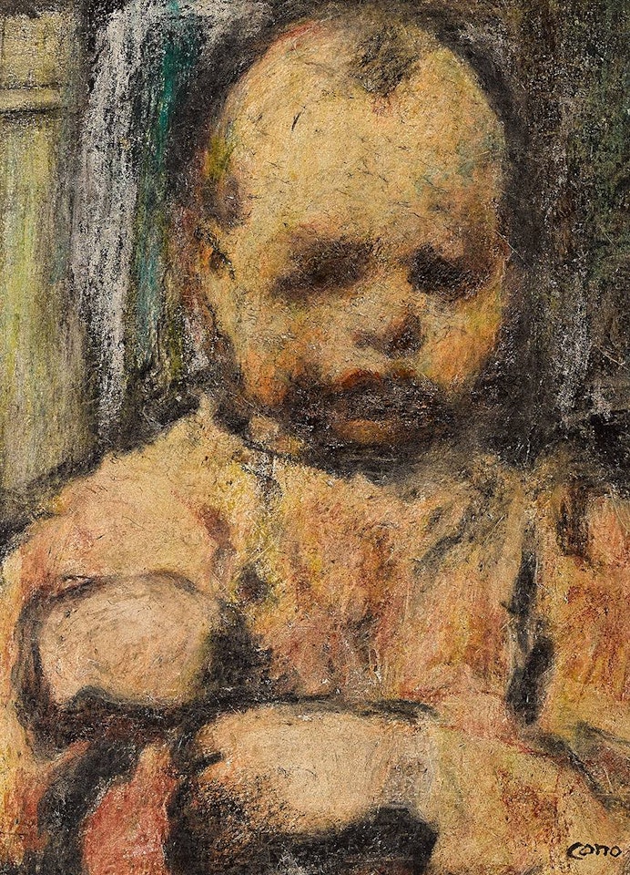THE SULKY CHILD by William Conor