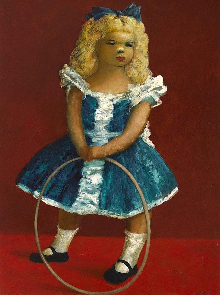 GIRL WITH HOOP by Daniel O'Neill