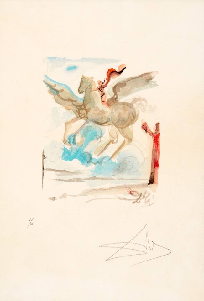 L"ART D"AIMER, UN GÉNÉREUX COURSIER by Salvador Dali