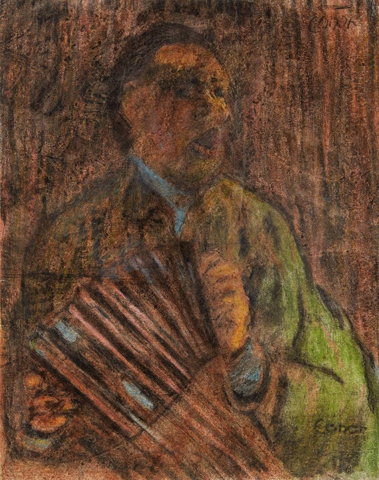 THE ACCORDION PLAYER by William Conor