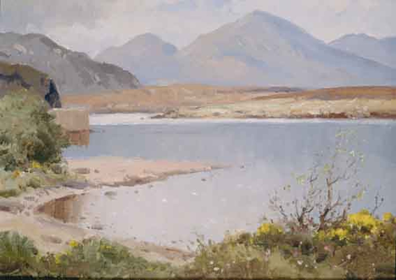 KYLEMORE LAKE AND THE MAAM TURKS by Maurice Canning Wilks