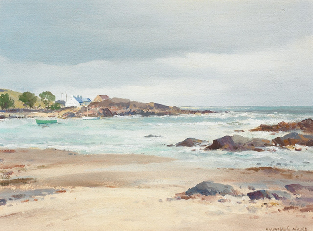 ROCKPORT, CUSHENDUN, COUNTY ANTRIM by Maurice Canning Wilks