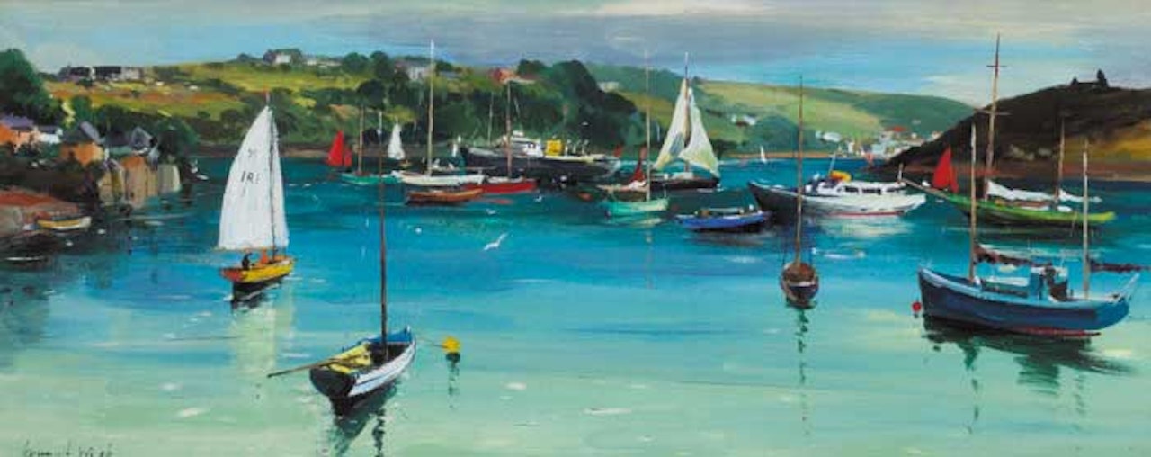 KINSALE HARBOUR, COUNTY CORK by Kenneth Webb