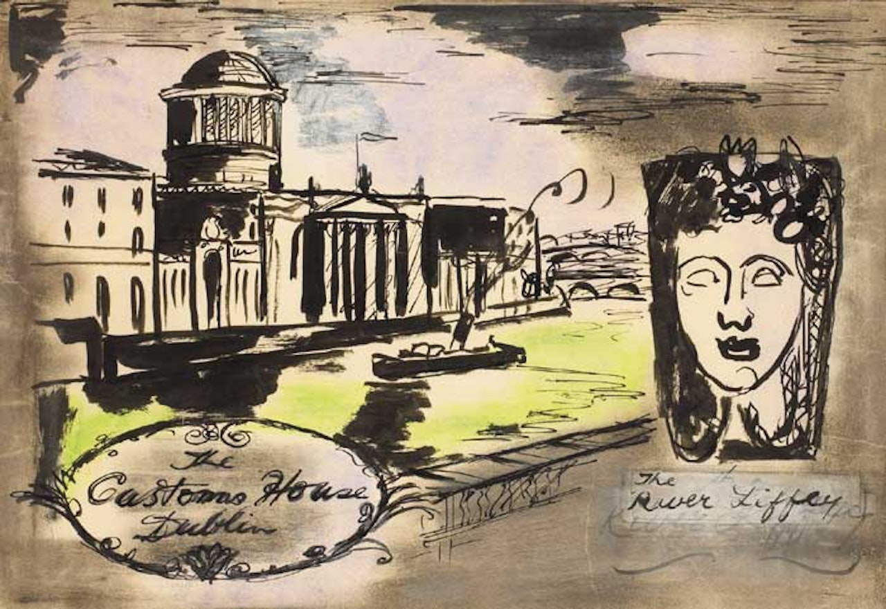 THE CUSTOMS HOUSE, DUBLIN by Norah McGuinness