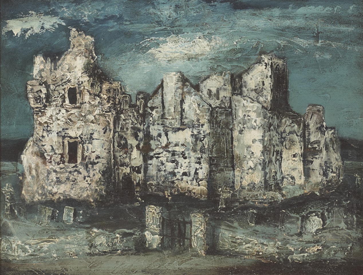 RUINS IN A LANDSCAPE by Daniel O'Neill