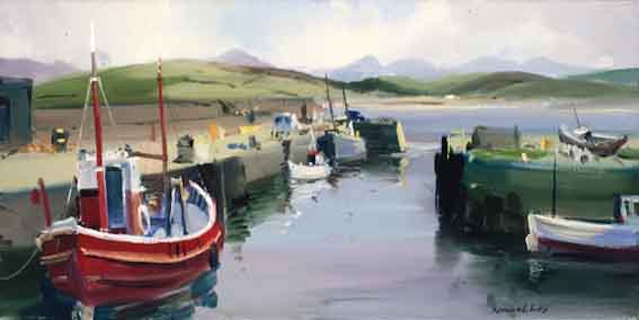CLEGGAN, CONNEMARA by Kenneth Webb