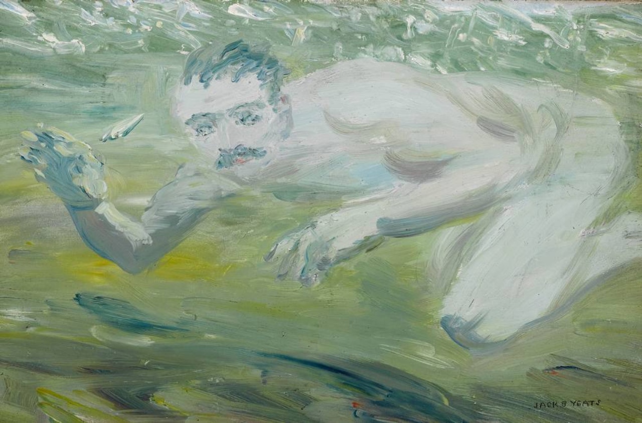 MY FRIEND BENEATH THE SEA by Jack Butler Yeats