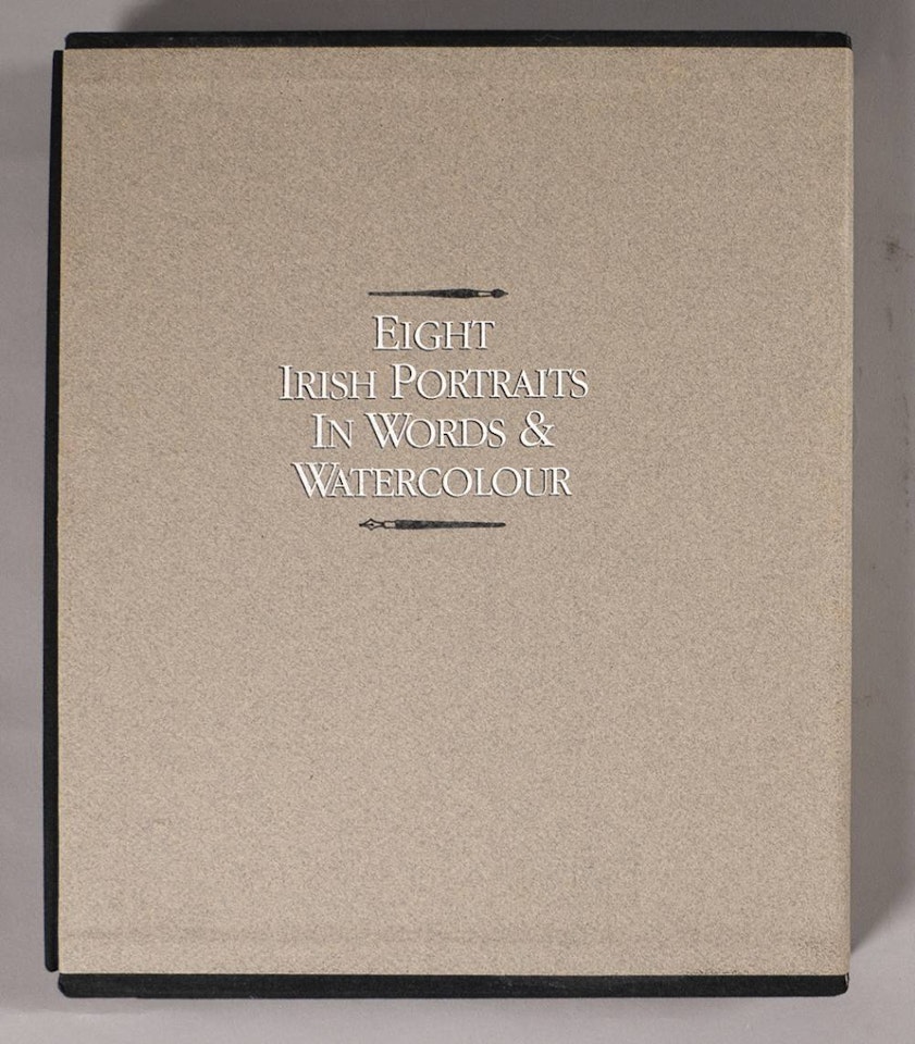 EIGHT IRISH PORTRAITS IN WORDS AND WATERCOLOUR by Louis Le Brocquy