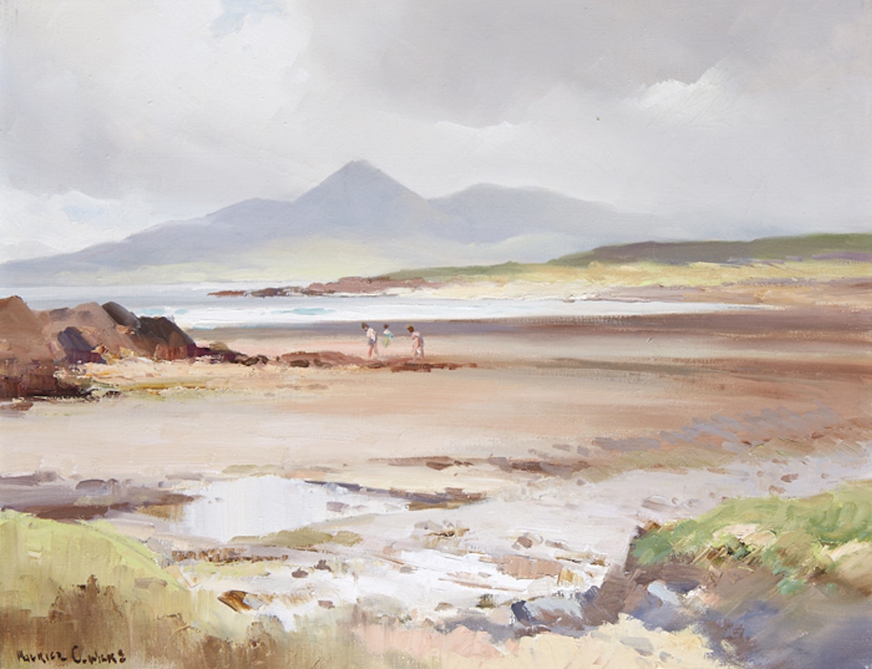 AT TYRELLA, COUNTY DOWN by Maurice Canning Wilks