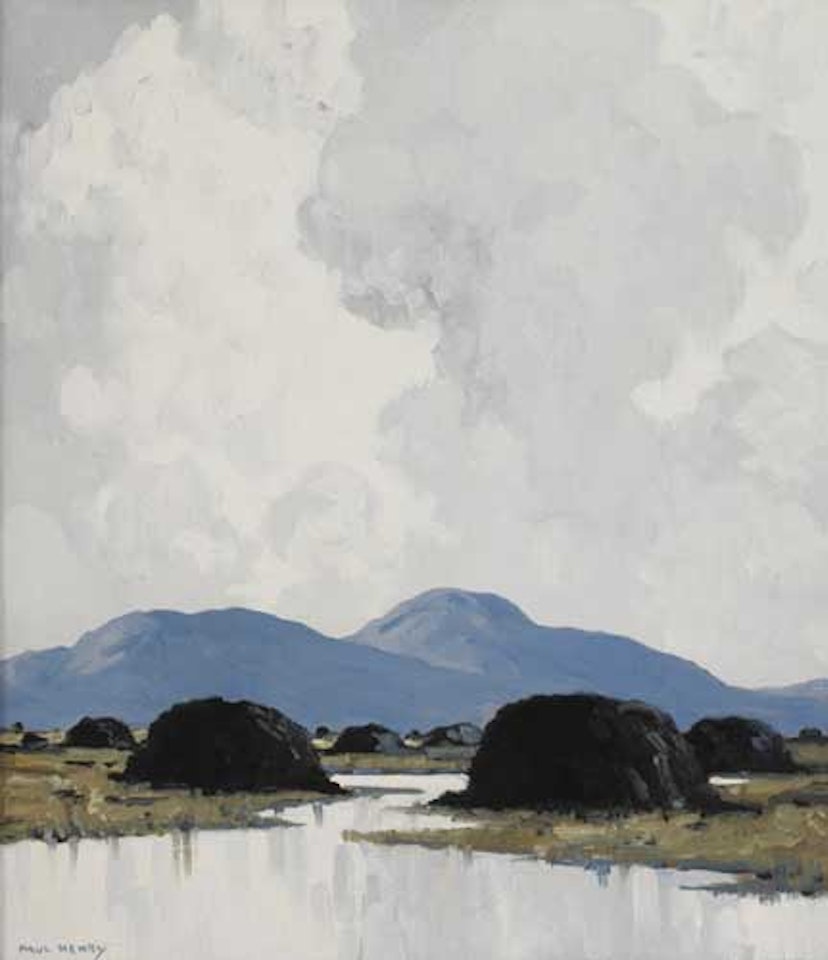 AN IRISH BOG by Paul Henry