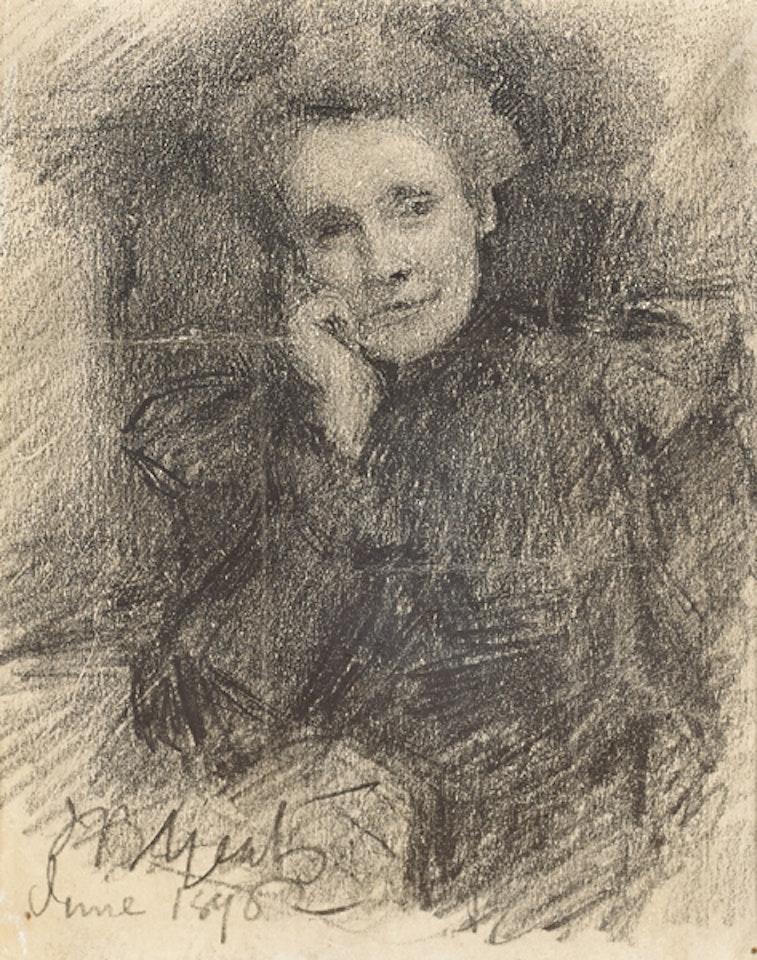 PORTRAIT OF A LADY by John Butler Yeats