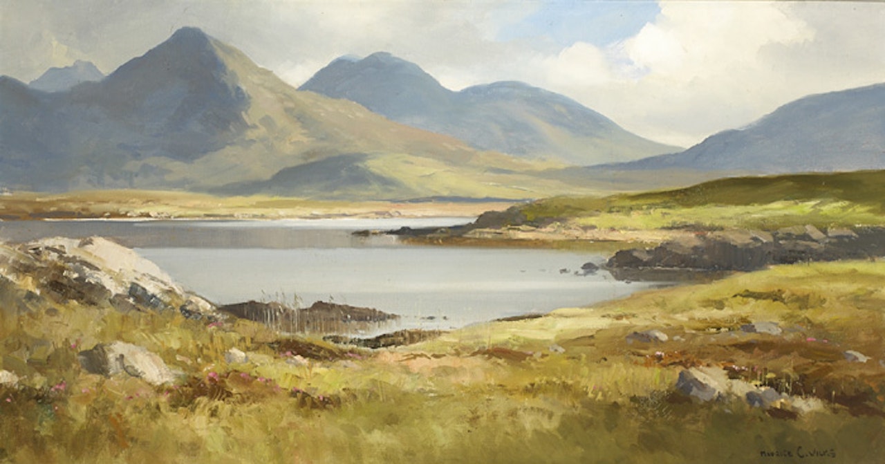 CONNEMARA LANDSCAPE by Maurice Canning Wilks