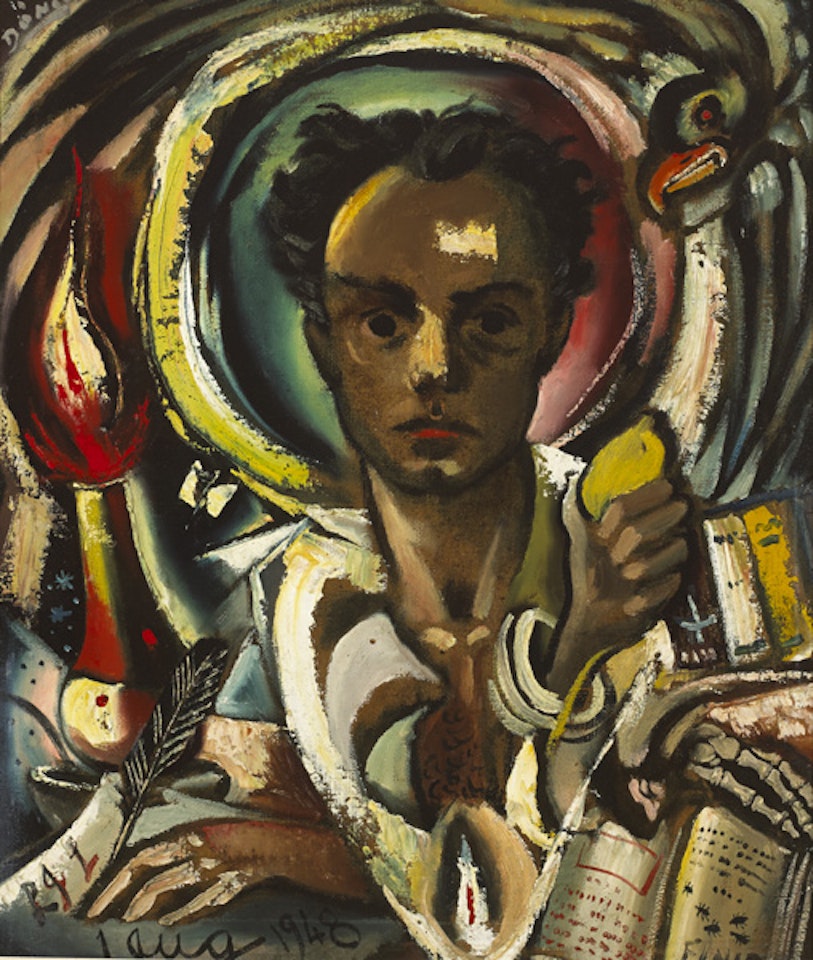 PORTRAIT OF THE WRITER L.J. LUDOVICI by Daniel O'Neill