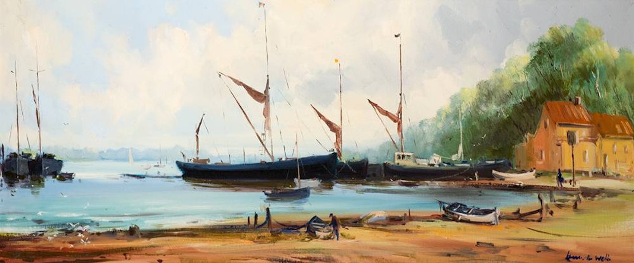 PIM MILL BAY, SUFFOLK by Kenneth Webb