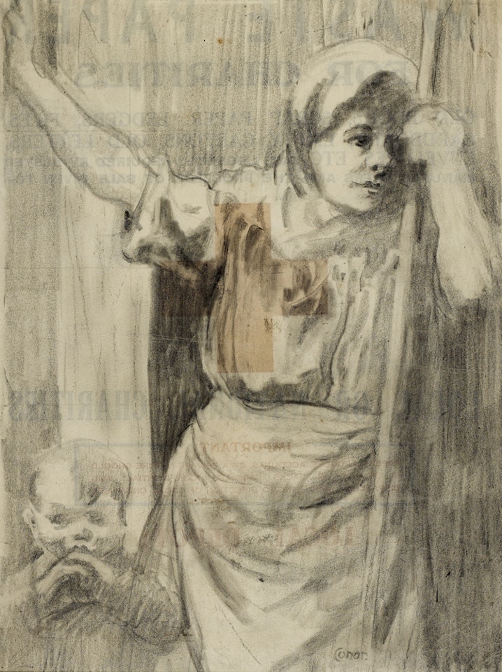 MOTHER AND CHILD by William Conor