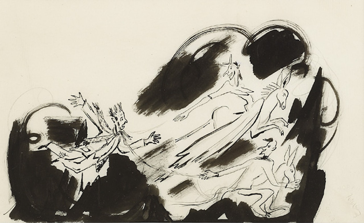 DESIGN FOR GAIETY THEATRE PROGRAMME by Norah McGuinness