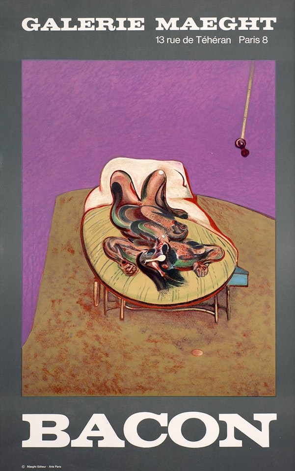 LYING FIGURE by Francis Bacon