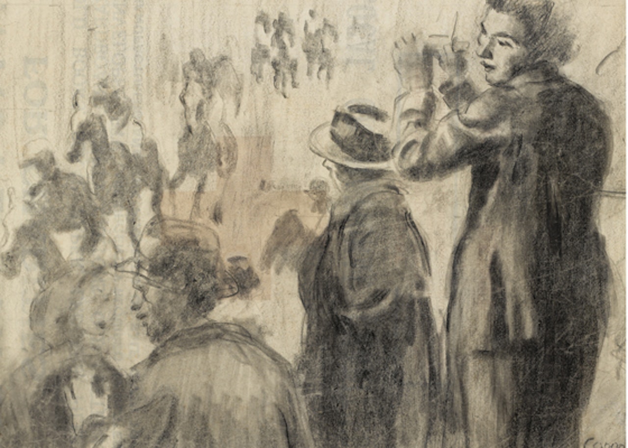 THE CHASE HOME by William Conor