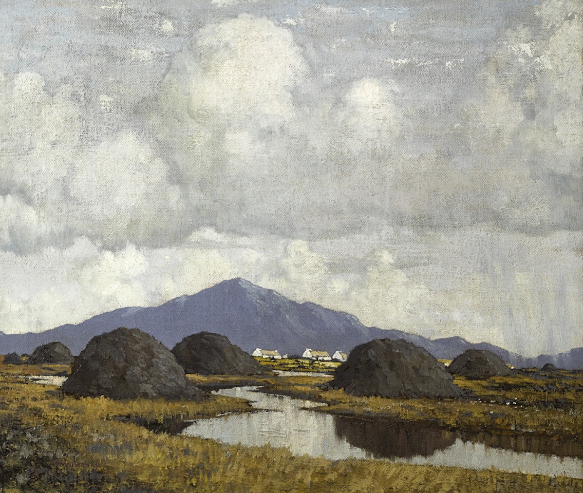 AN IRISH BOG by Paul Henry