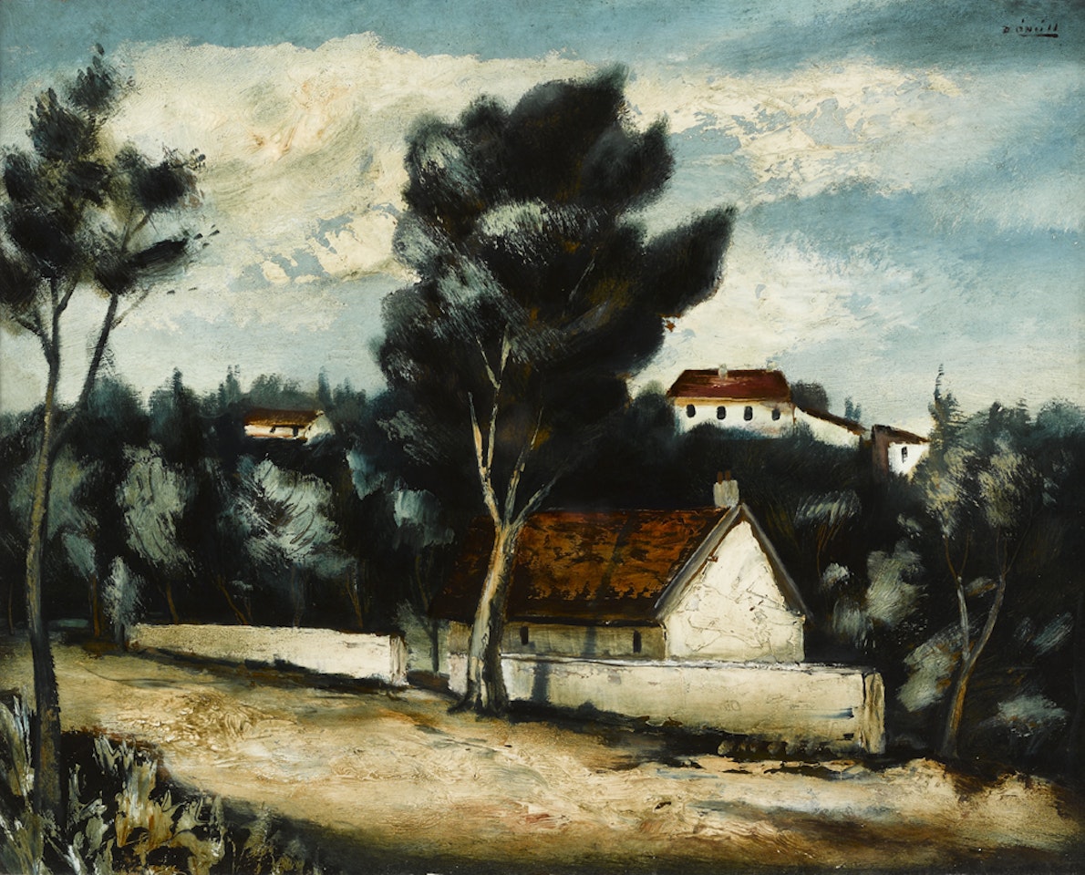 LANDSCAPE NEAR CONDÉ, FRANCE by Daniel O'Neill