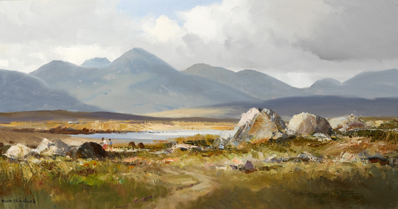 LANDSCAPE, CONNEMARA by Maurice Canning Wilks