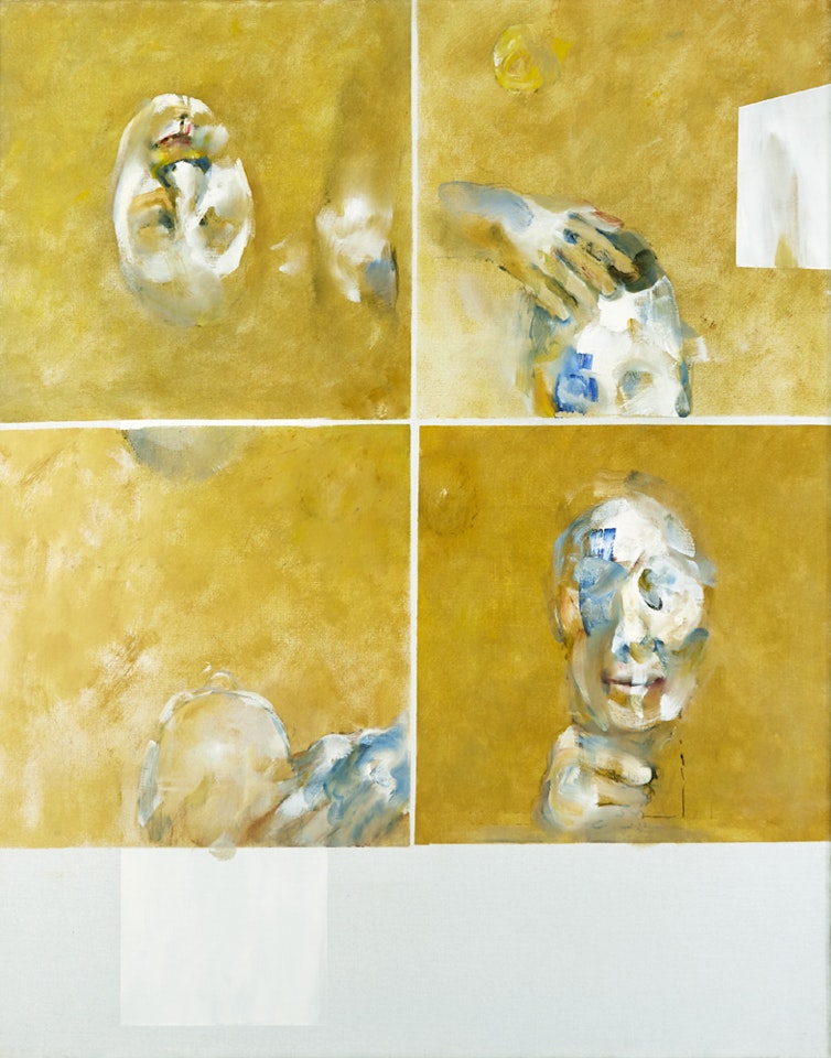 LIFE STUDY [SELF] by Louis Le Brocquy