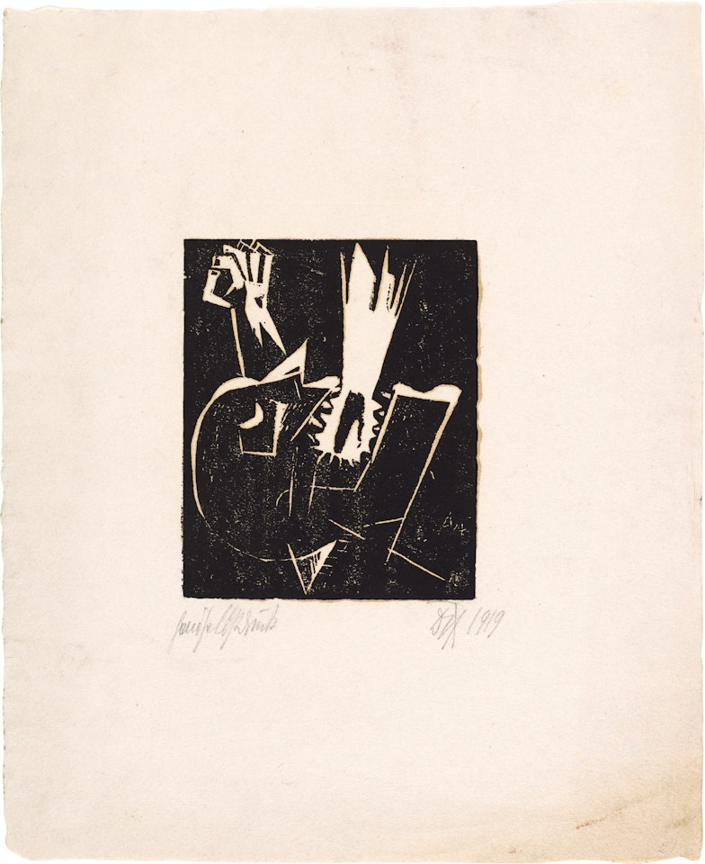 Schrei (K. 344) by Otto Dix