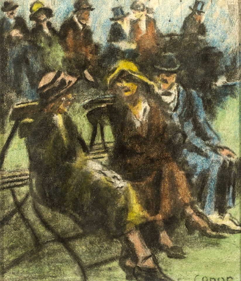 AT THE RACES, COMBER, COUNTY DOWN by William Conor