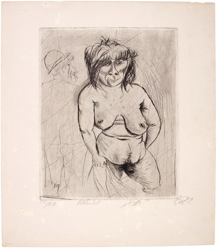 Vohse (K. 22II) by Otto Dix