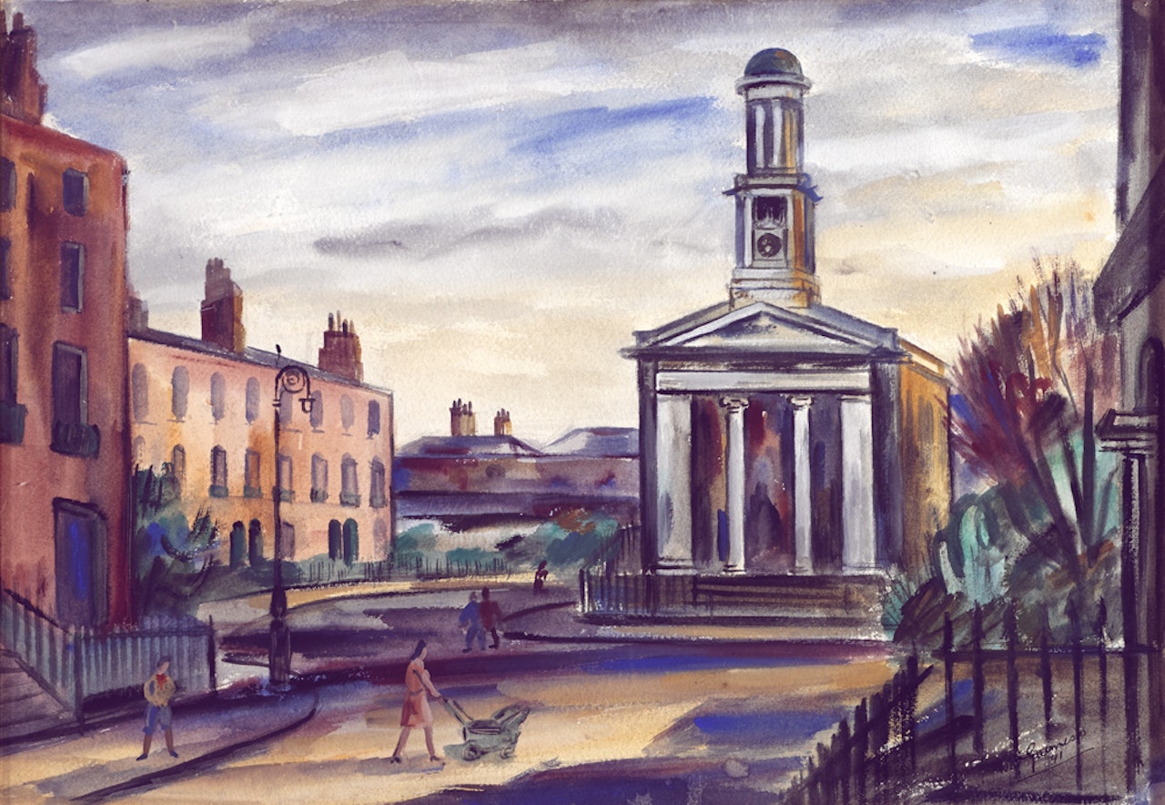 SAINT STEPHEN"S CHURCH (THE PEPPER CANISTER), DUBLIN by Norah McGuinness