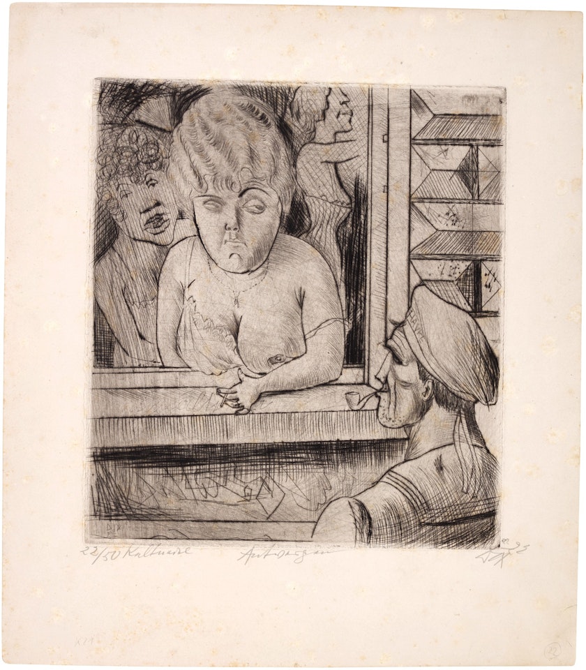 Antwerpen (St. Pauli) (K. 21II) by Otto Dix