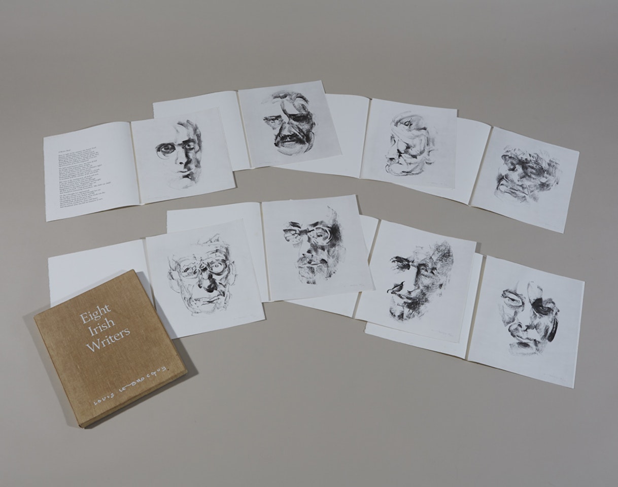 EIGHT IRISH WRITERS by Louis Le Brocquy