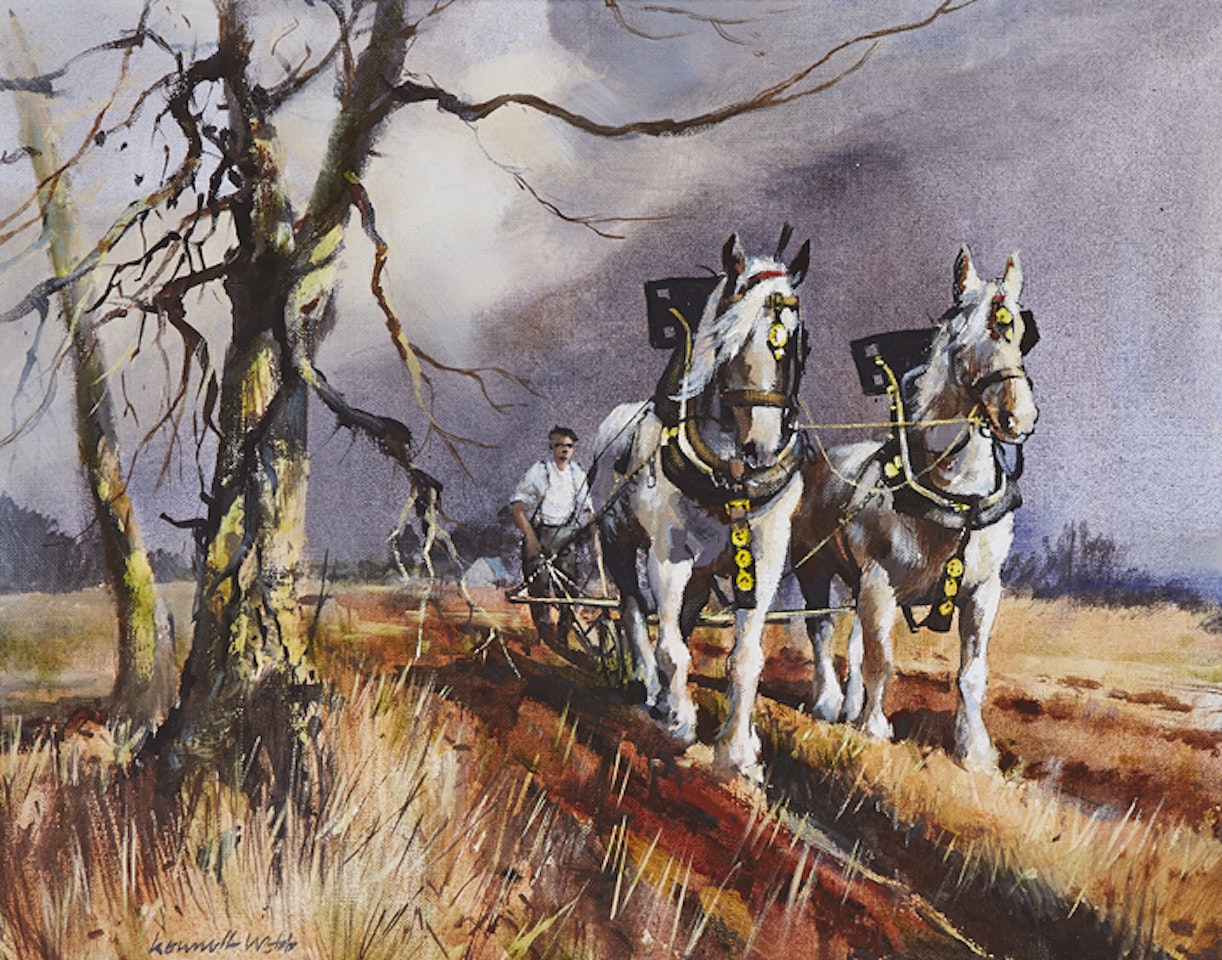 SPRING FURROW by Kenneth Webb