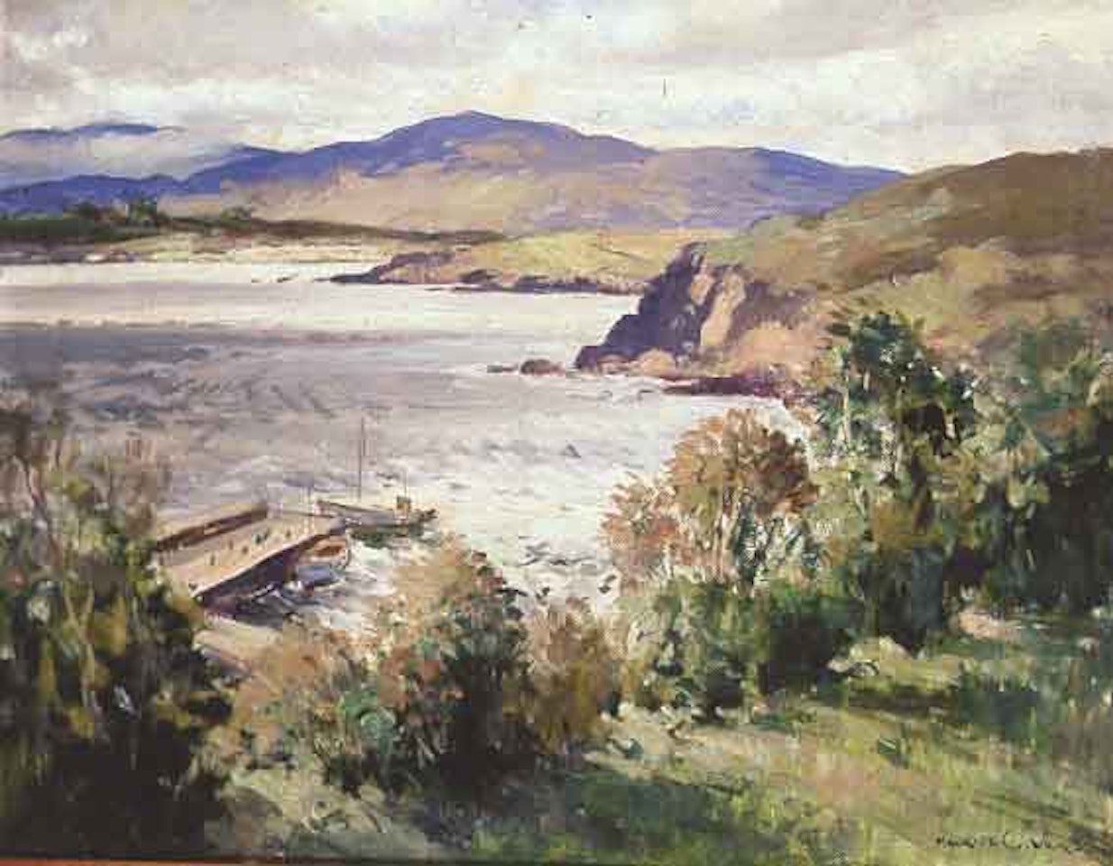 ON BANTRY BAY, COUNTY KERRY by Maurice Canning Wilks