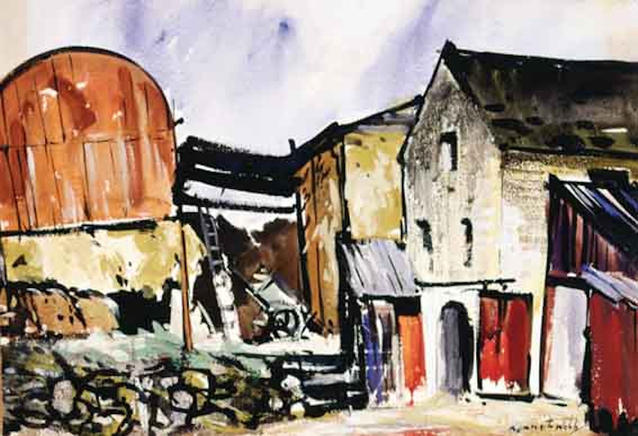 FARM BUILDINGS ARDS PENINSULA, COUNTY DOWN by Kenneth Webb